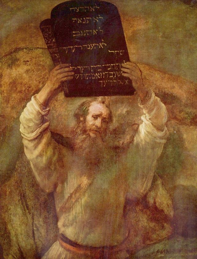 モーセの十戒（レンブラントの絵画）