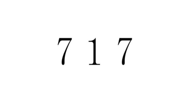 エンジェルナンバー「717」を見た時の重要な７の意味