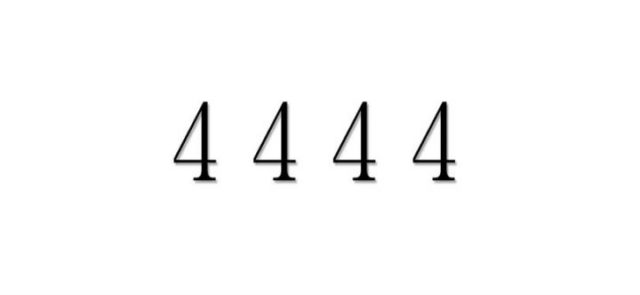 エンジェルナンバ―「４４４４」を見た時の重要な７の意味