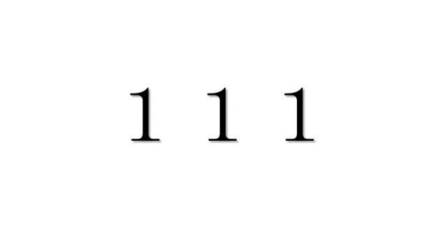 エンジェルナンバー「111」を見た時の重要な６の意味