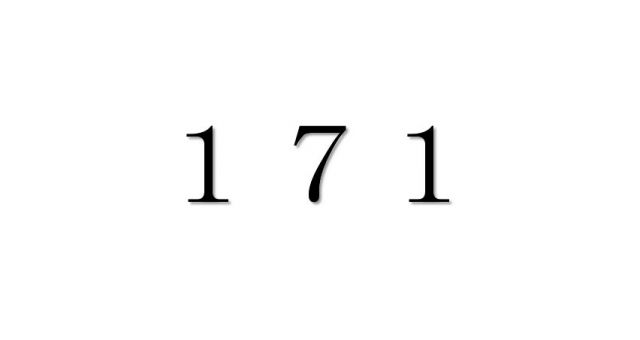 エンジェルナンバー「171」を見た時の重要な７の意味