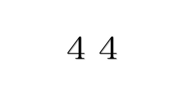 ゾロ目のエンジェルナンバー「44」の重要な意味を解説