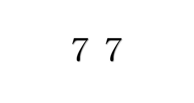 ゾロ目のエンジェルナンバー「77」の重要な意味を解説