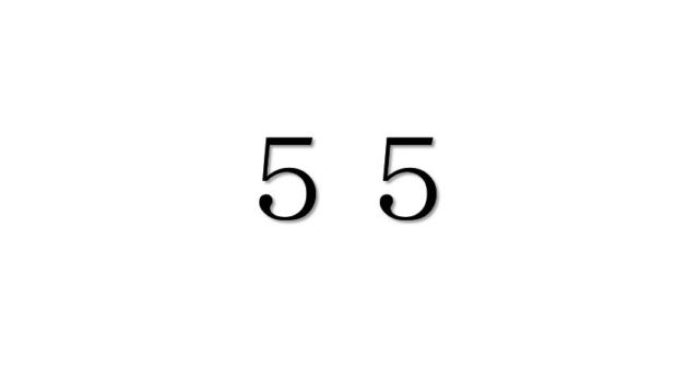 ゾロ目のエンジェルナンバー「55」の重要な意味を解説