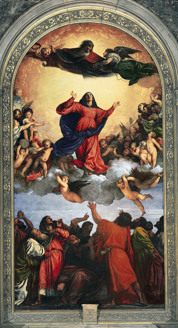 聖母の被昇天 ティツィアーノ・ヴェチェッリオ画