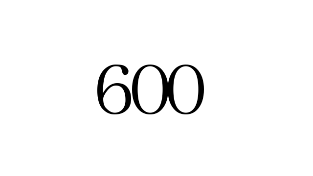 エンジェルナンバー 600